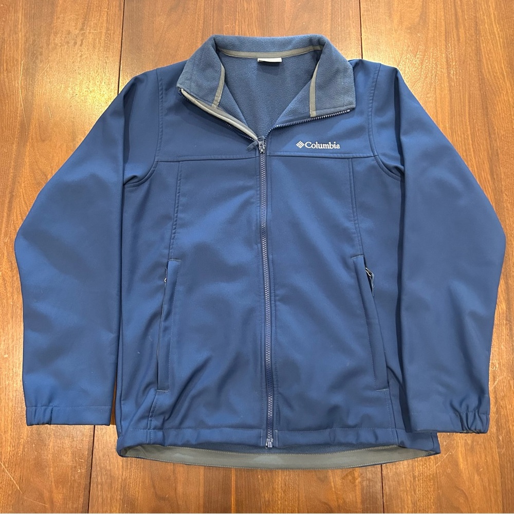 Columbia Women’s Blue Full-Zip Jacket Size Small